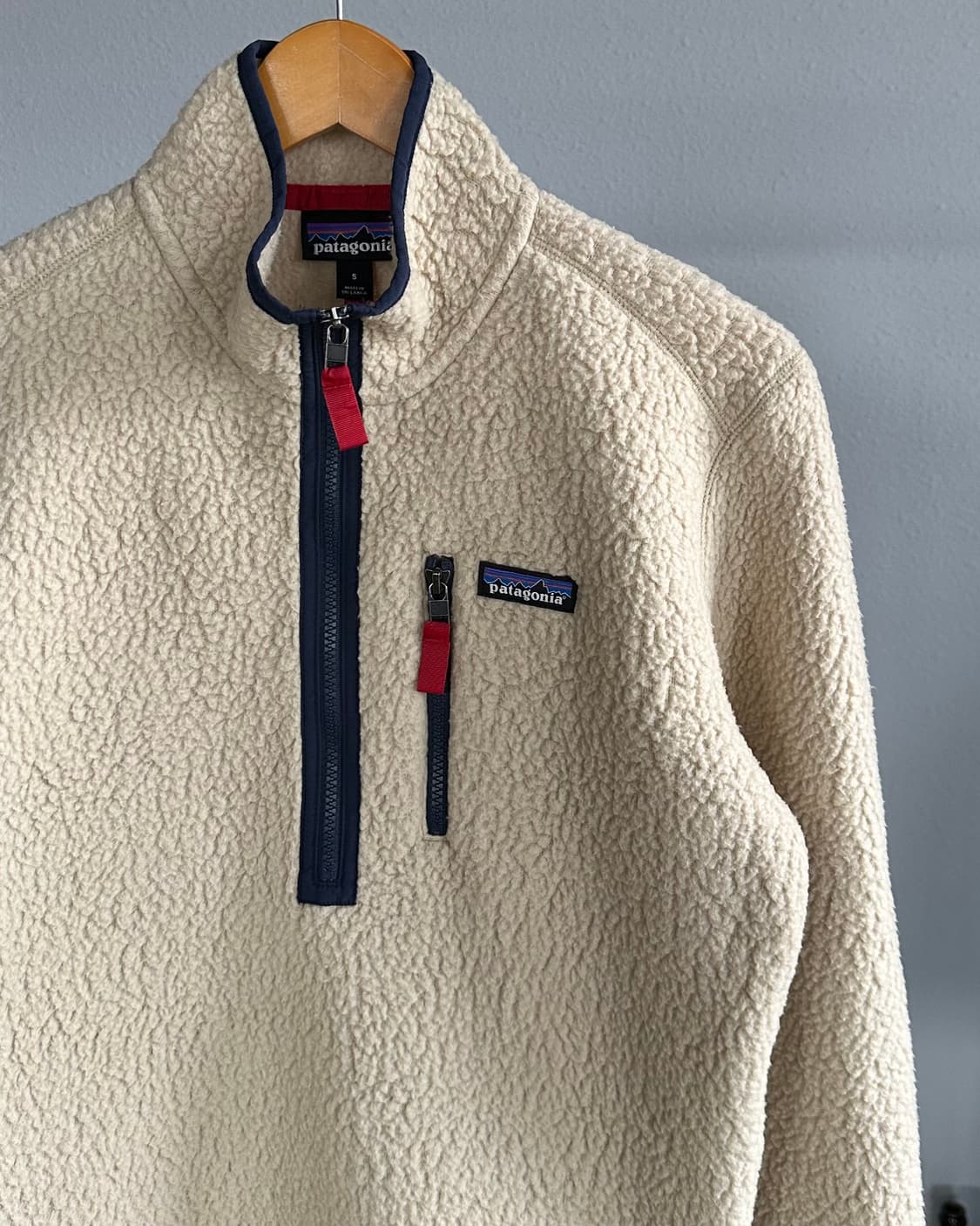 [S]파타고니아 레트로 파일 플리스 풀오버 자켓 상품이미지3
