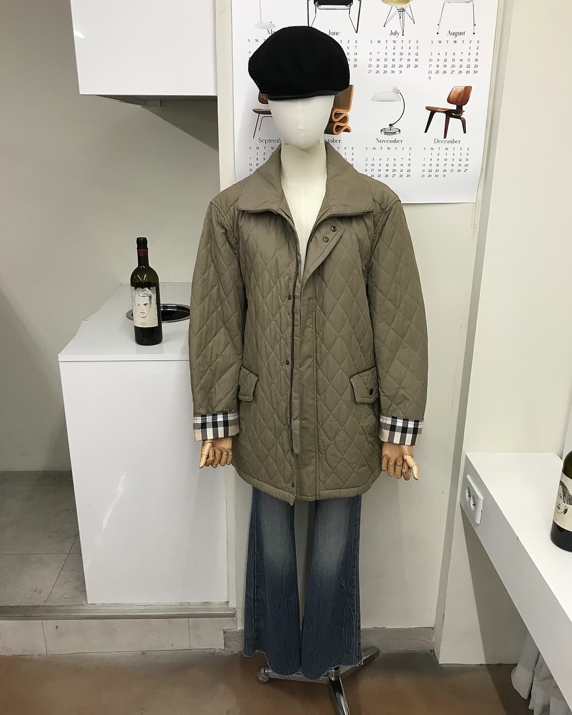 버버리 누빔 퀼팅 자켓 상품이미지7