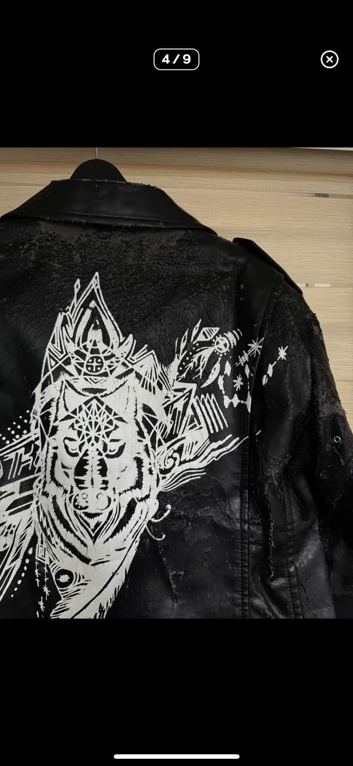 꼼데가르송 옴므 그래피티 라이더 자켓 상품이미지3