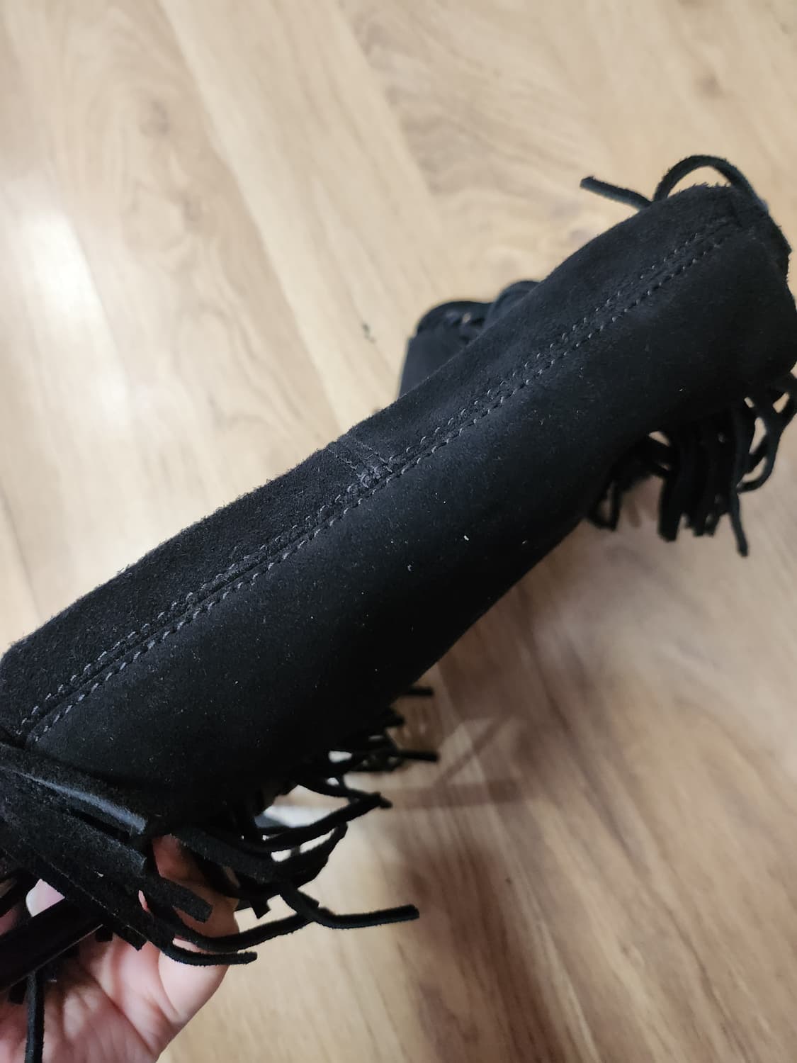 675) 소가죽 스웨이드 크로스백 상품이미지4