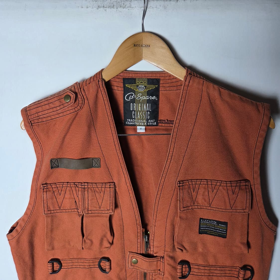 [JPN] 빈티지 유틸리티 코튼 베스트 상품이미지3