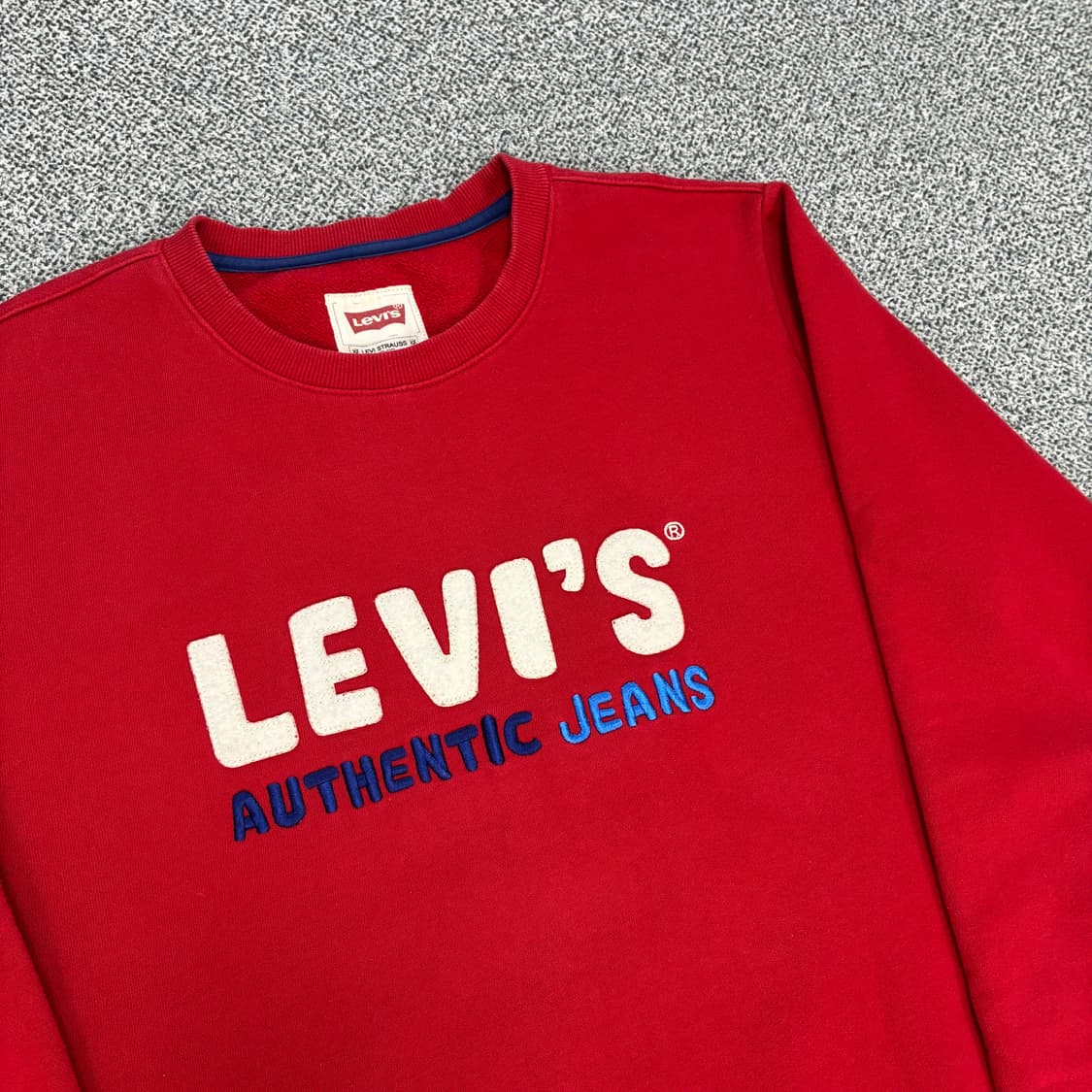 <리바이스 패치 로고 맨투맨> No.1531 상품이미지7