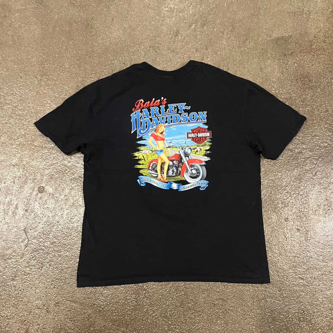 할리데이비슨 플레임 이글 티셔츠 (110) 상품이미지3