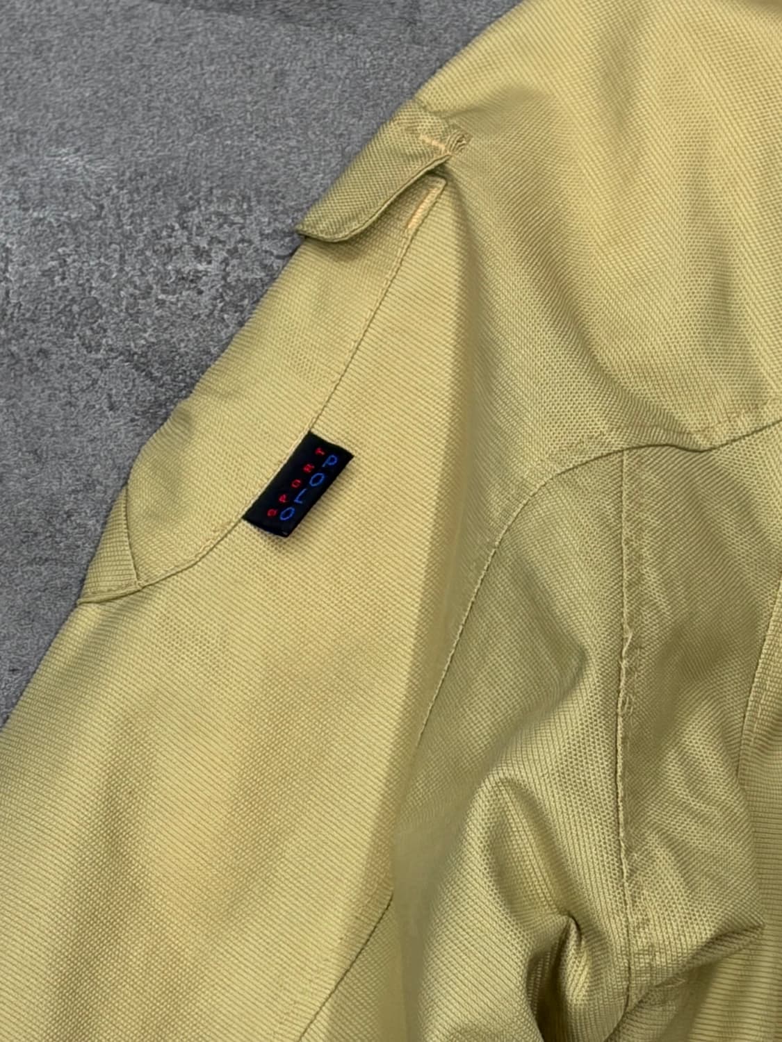 90s 폴로 스포츠 랄프로렌 베이지색 후드 자켓 상품이미지5