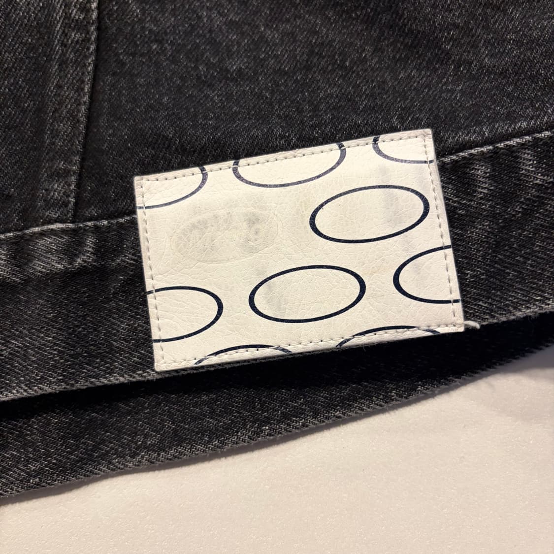 [L] 21ss 엠엠엘지 Mmlg 블랙 워싱 데님 자켓 C497 상품이미지8