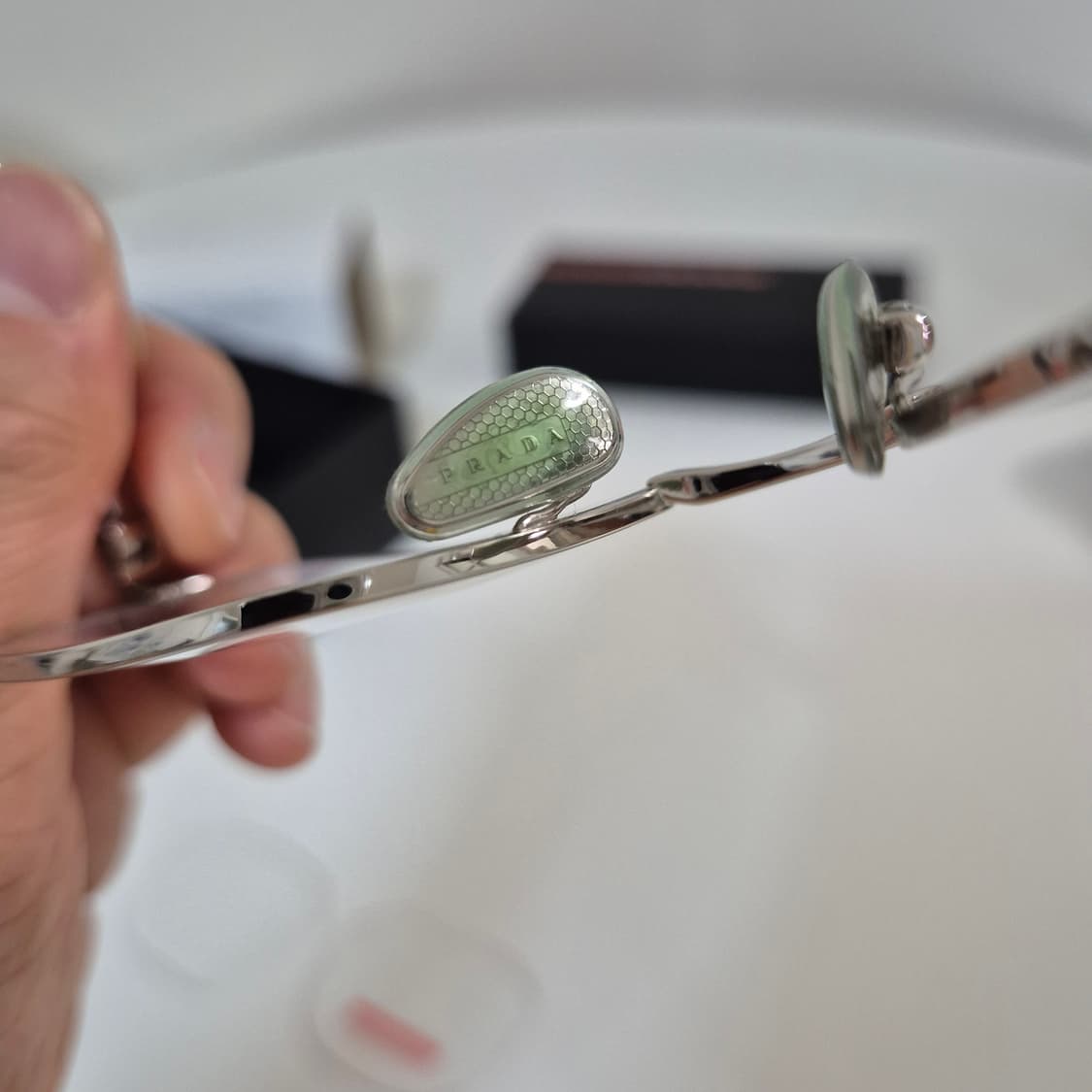 프라다 안경 P5 50QV 1BC1O1 55 실버 상품이미지8