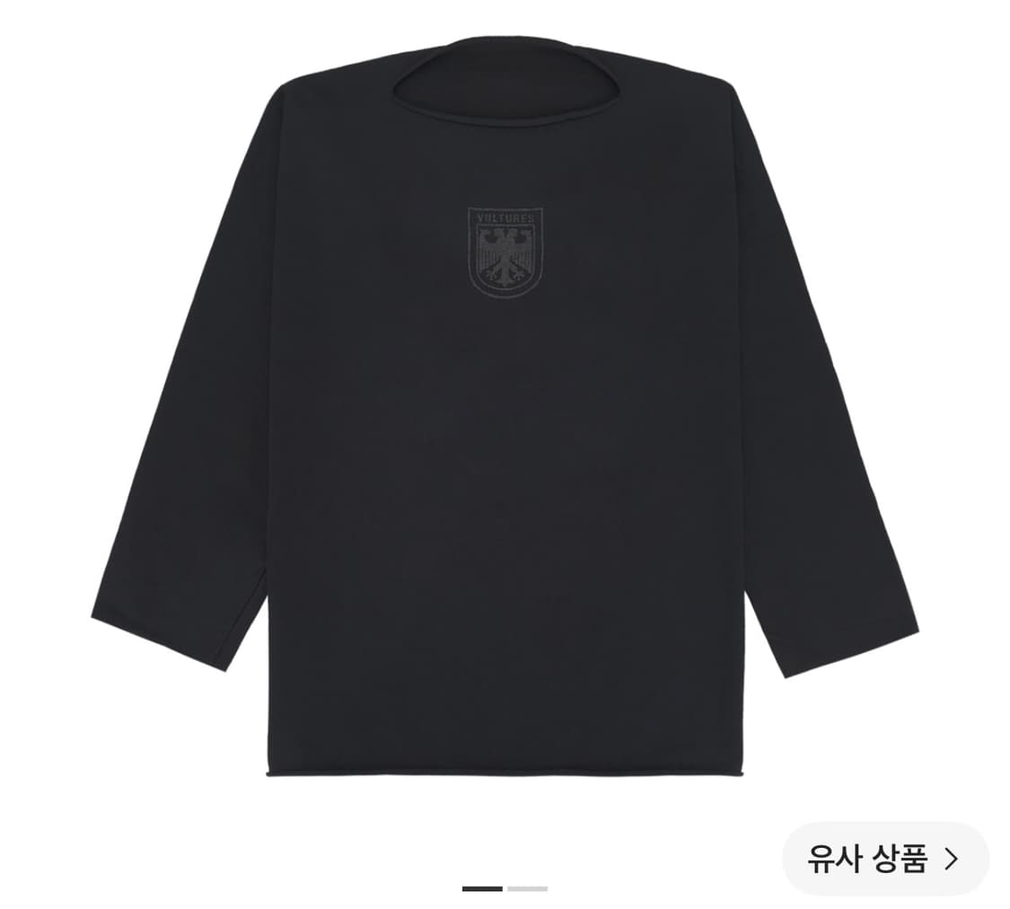 Yeezy vultures black long sleeve 1 사이즈 상품이미지1