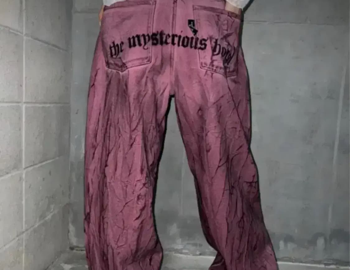 더미스테리어스호텔 크랙팬츠 상품이미지1