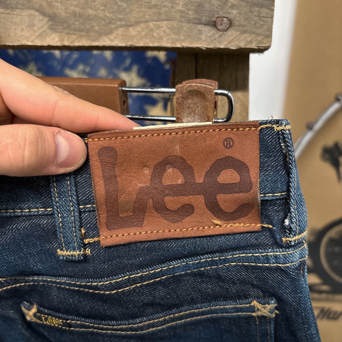 리 아메리칸 라이더스 203 재팬라인 빈티지 리지드 데님팬츠 N665 상품이미지7