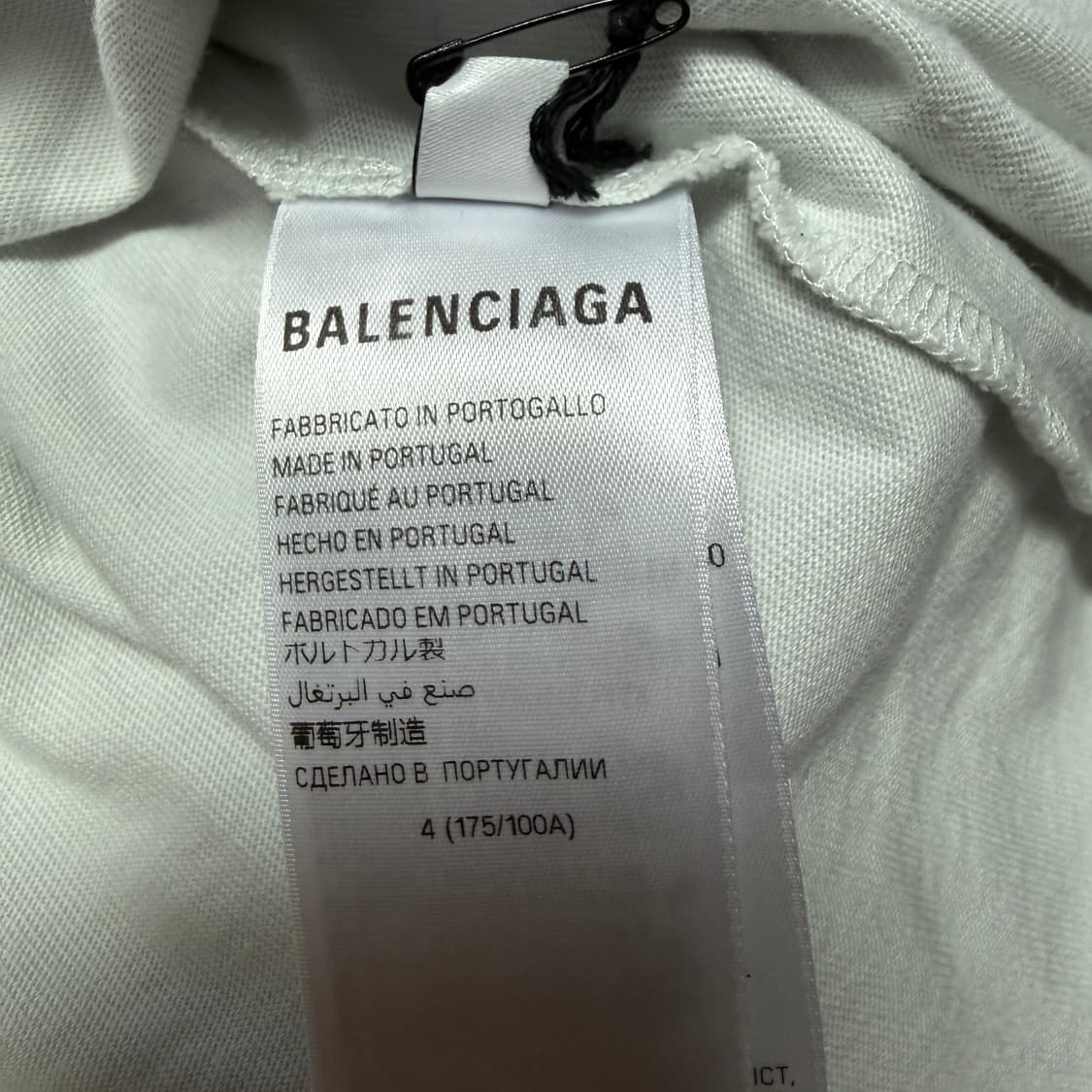 BALENCIAGA 발렌시아가 3B 리퀴파이드 오버사이즈 티셔츠 상품이미지5