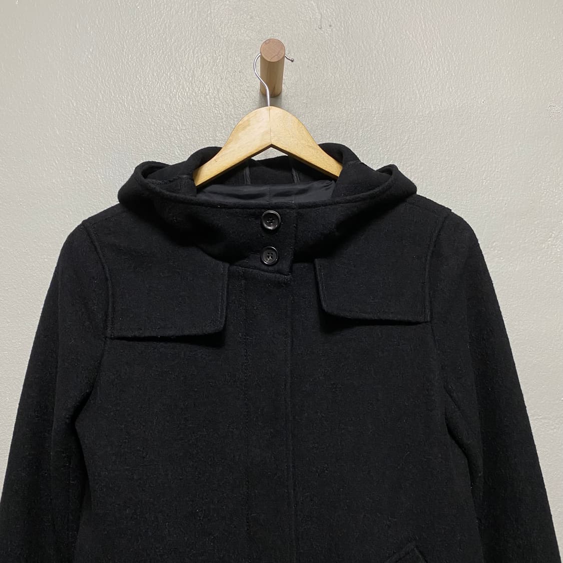 띠어리 숏 후드 울 자켓 상품이미지2