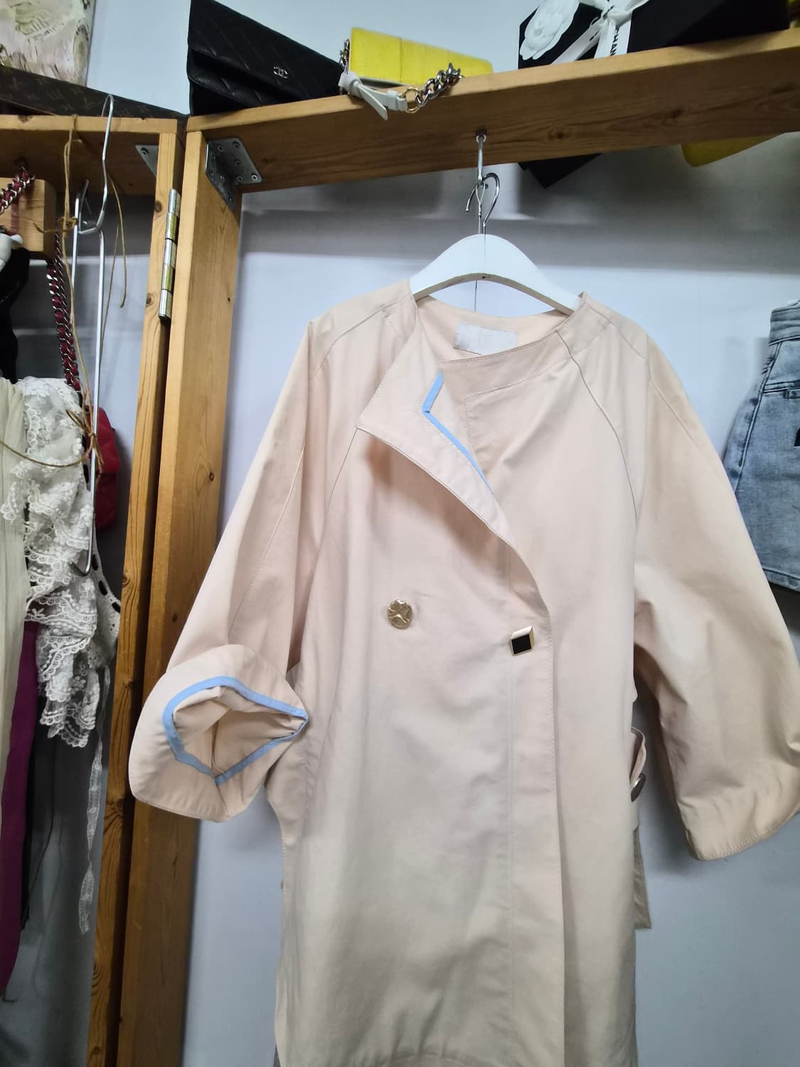 구호 아방 숏 트렌치 상품이미지1