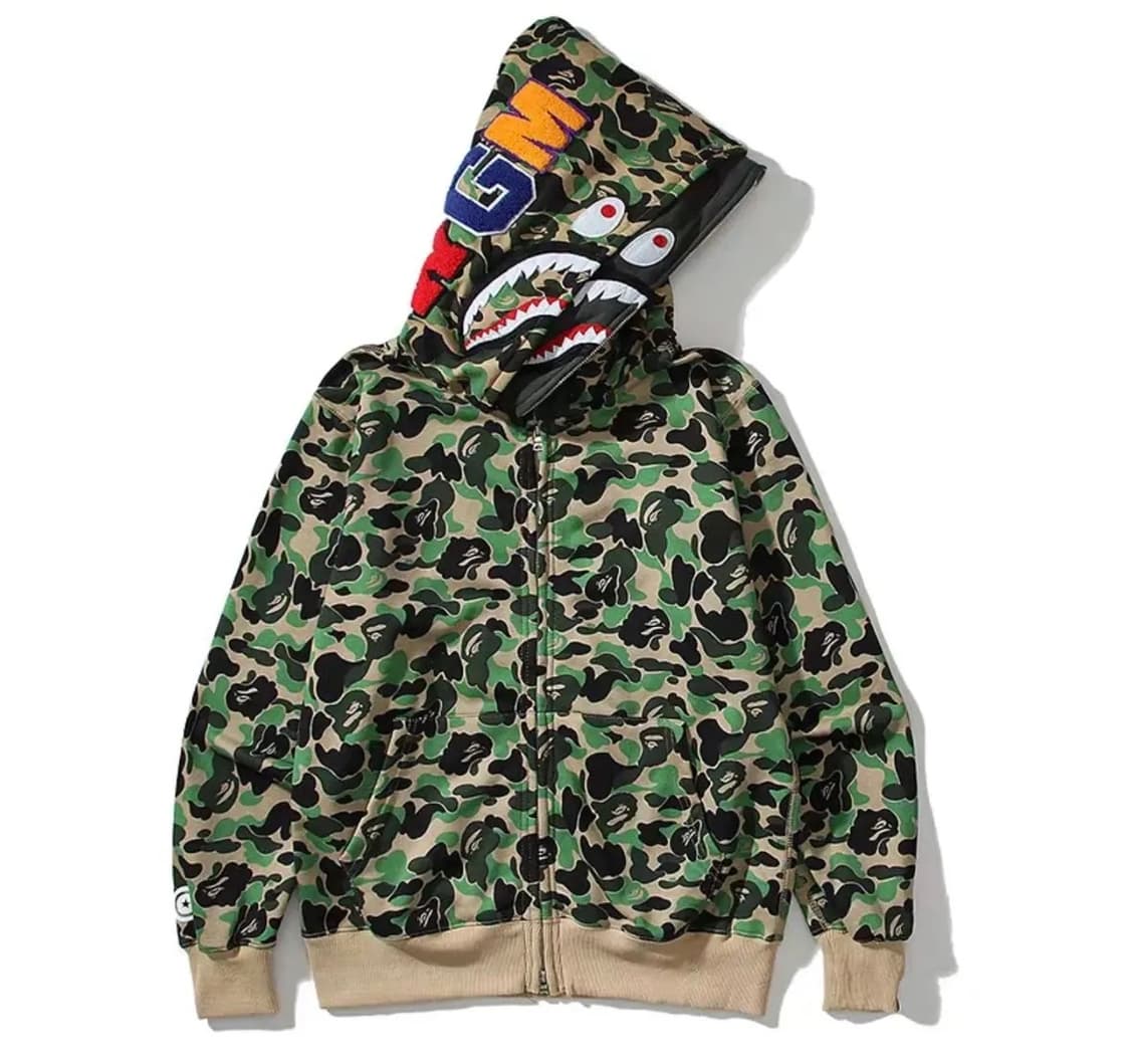 베이프 더블샤크 카모 xl 새상품 상품이미지1