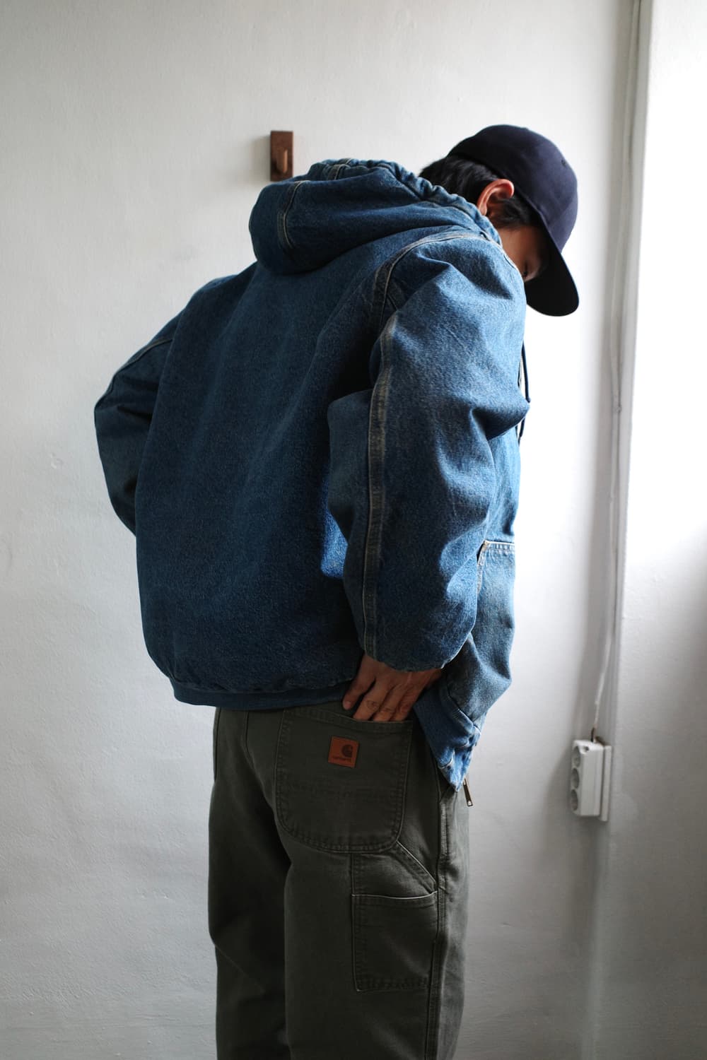 칼하트 데님 액티브 자켓 상품이미지3