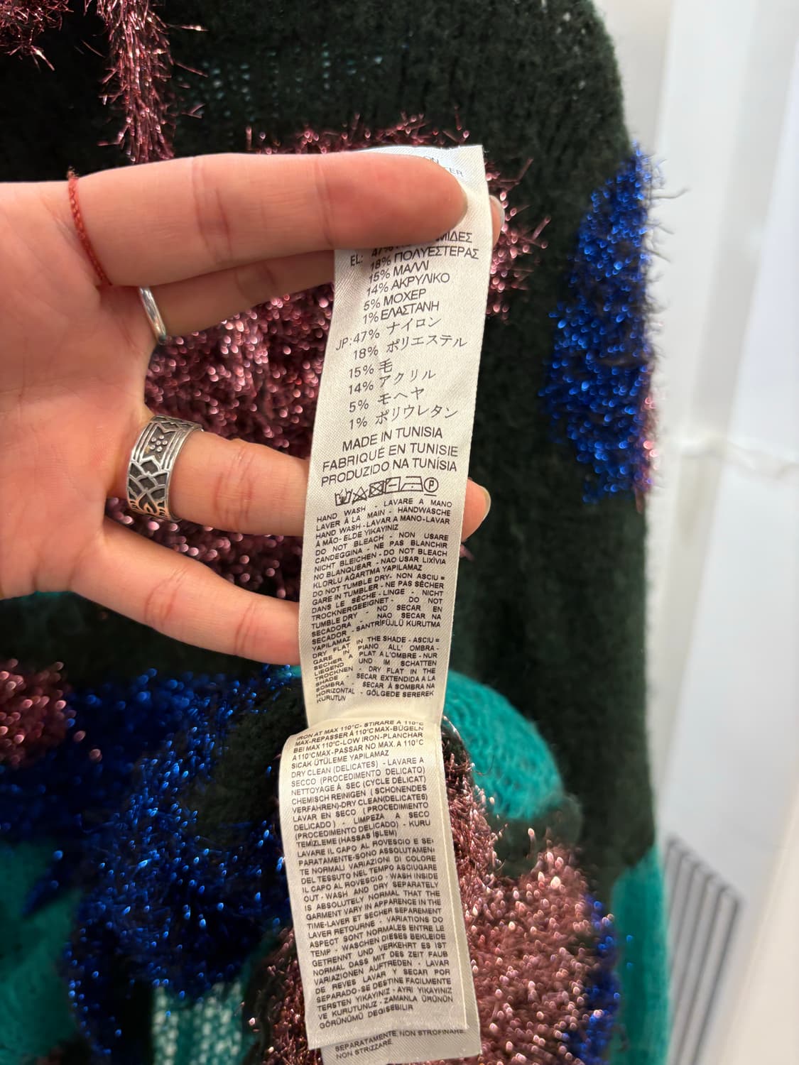 Diesel glitter mixed knit 상품이미지7