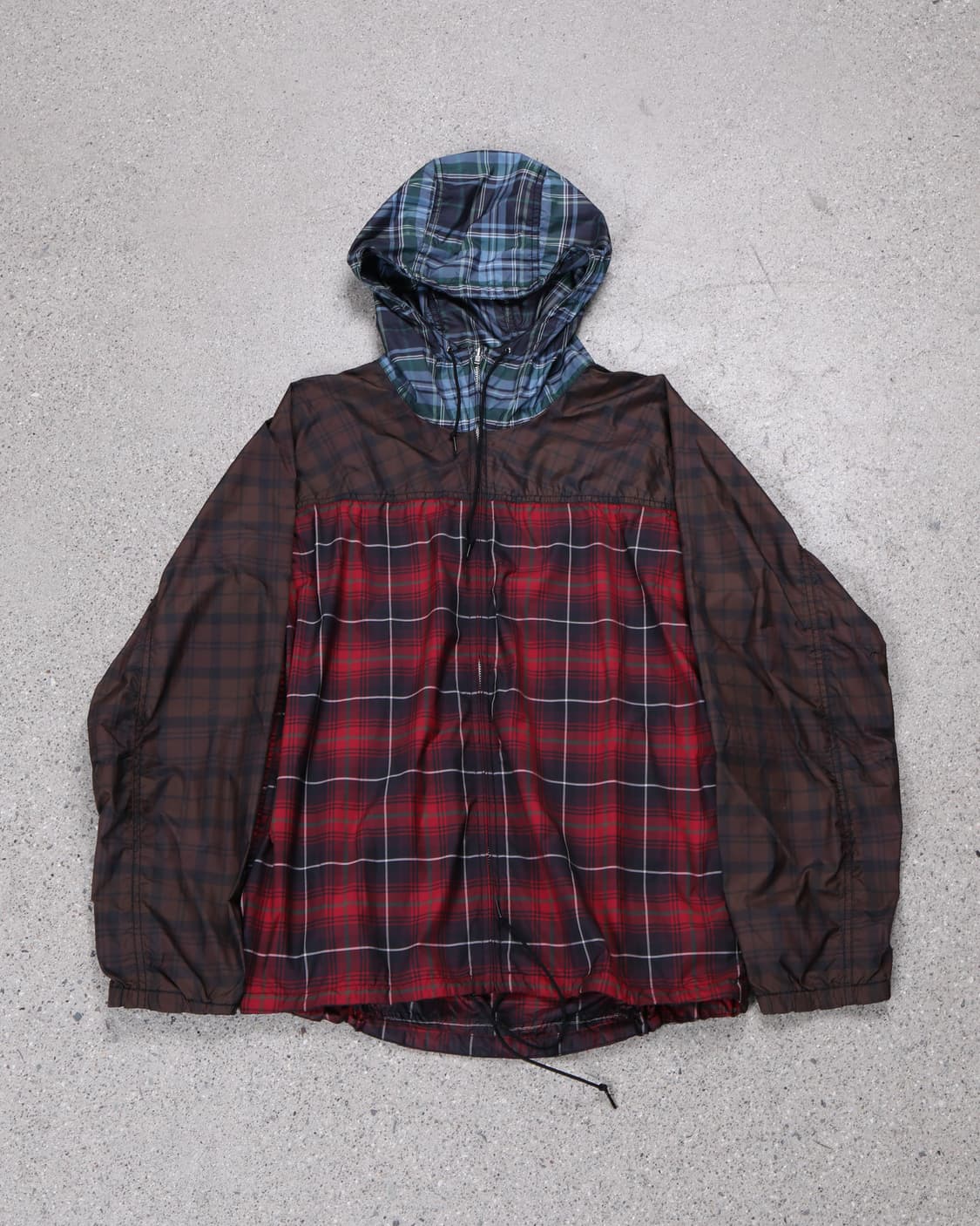 CDG SHIRT AW10 Check Hooded Windbreaker 상품이미지2