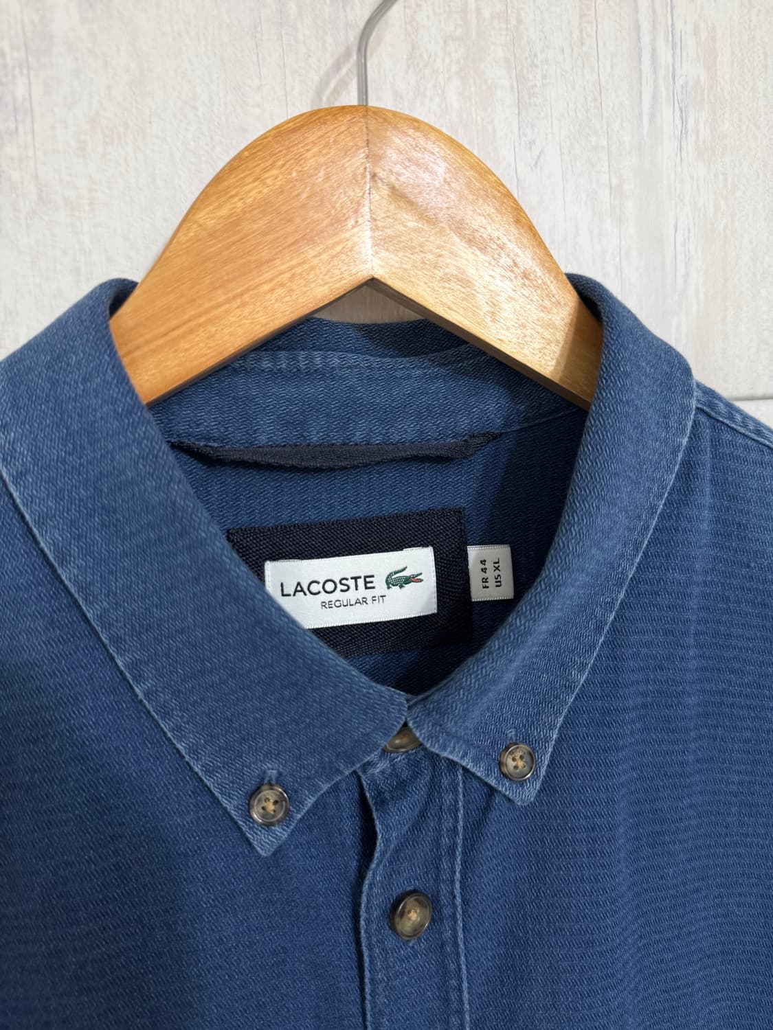 남성 xl 110 / 라코스테 코튼 남방 셔츠 상품이미지3