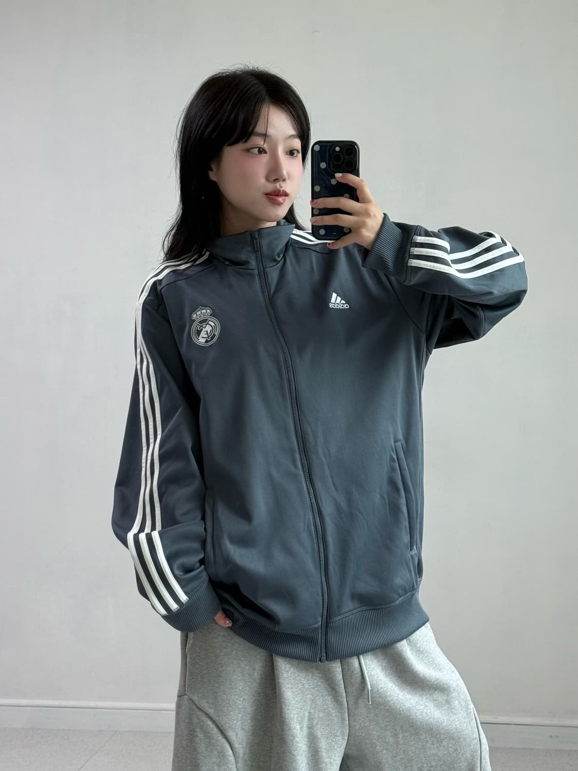 아디다스 그레이 레알마드리드 져지 상품이미지3