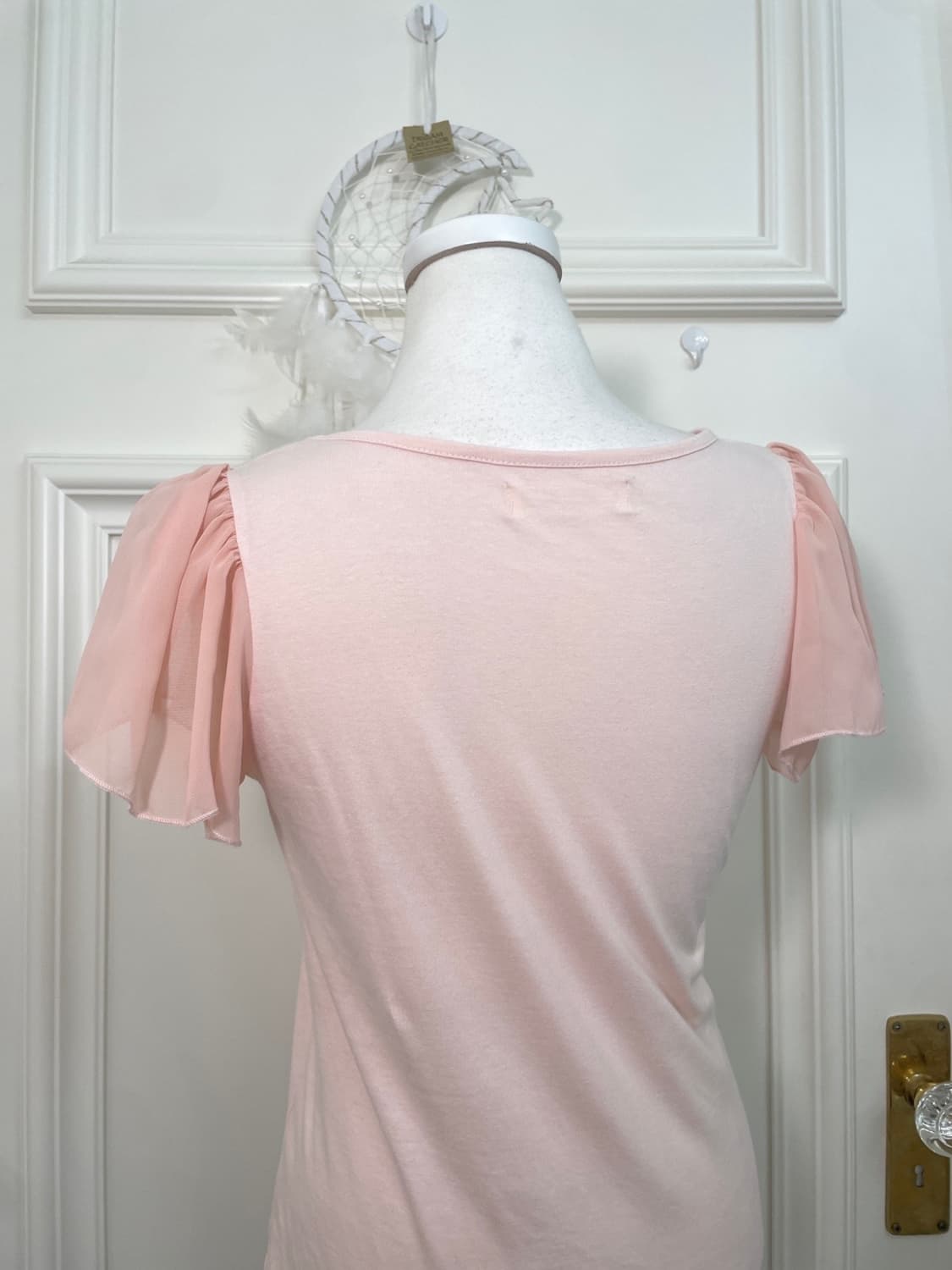 LIZMELO puff sleeve basic top(size-M) 상품이미지4