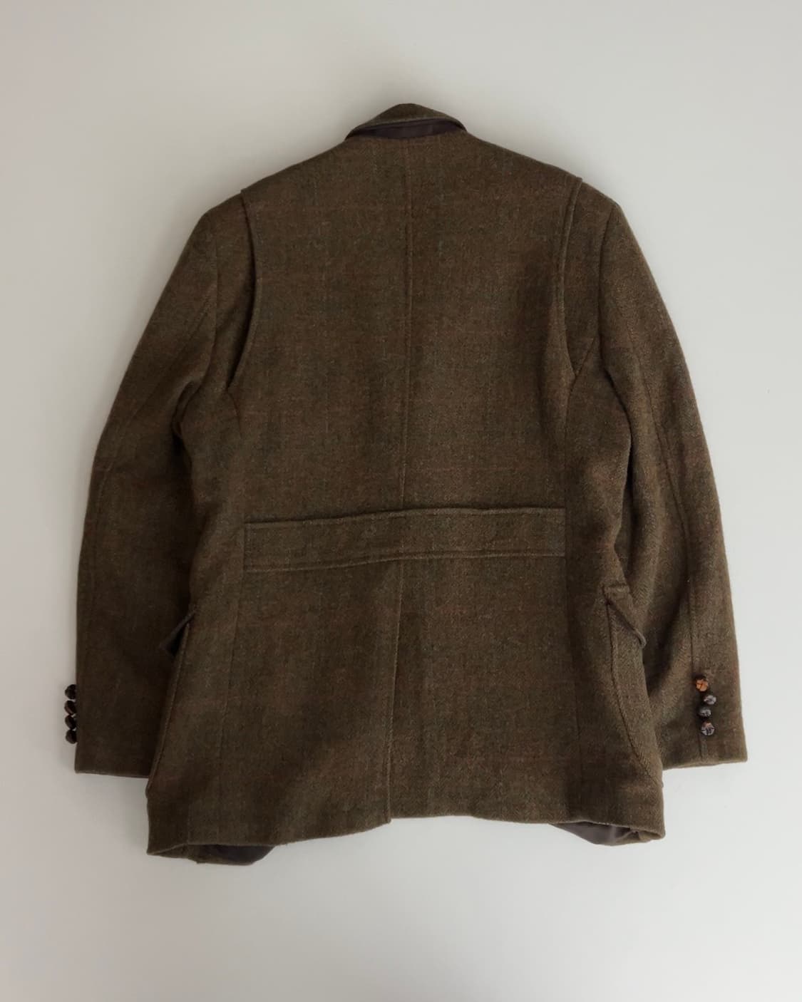 런던포그 체크 울 자켓 100 상품이미지8