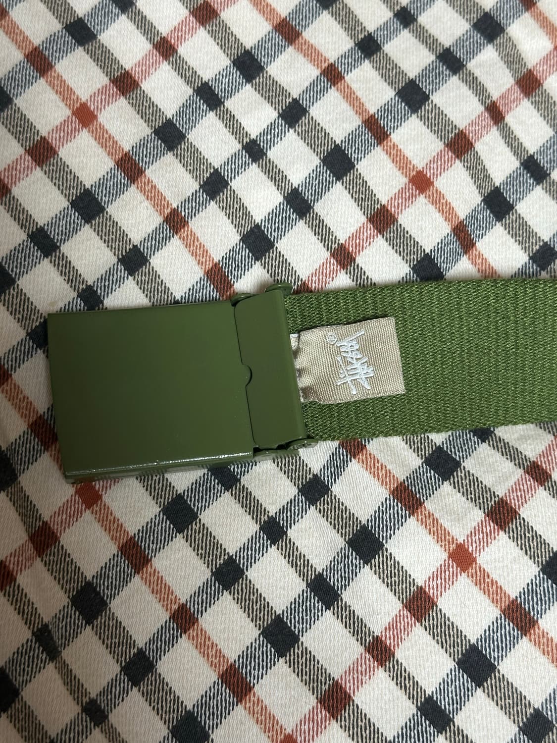 00s 스투시 벨트 카키 상품이미지2