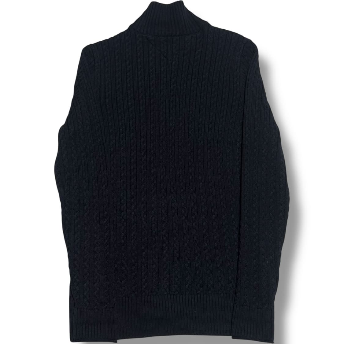 Tommy Hilfiger 네이비 케이블 니트 집업 가디건 상품이미지2