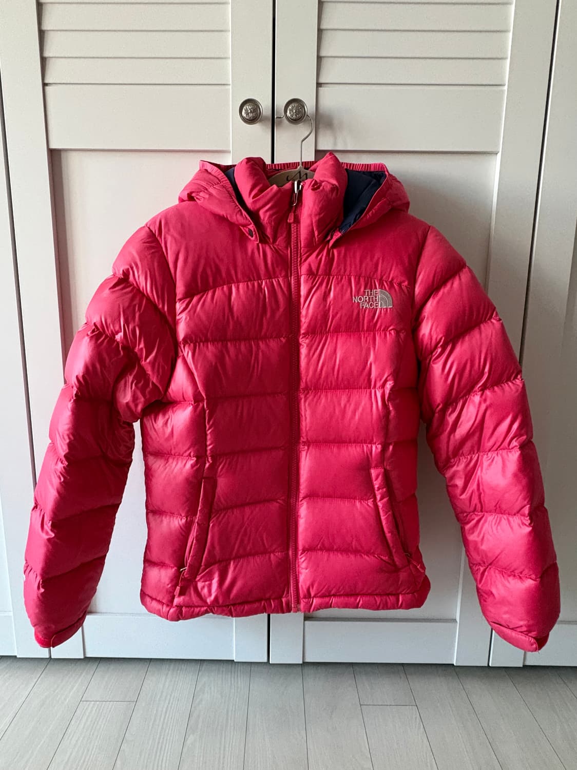 노스페이스 눕시700 핑크 패딩 상품이미지1