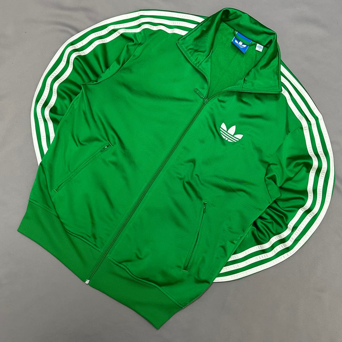 아디다스 레어템 파이어버드 그린 빈티지 져지 S 상품이미지3