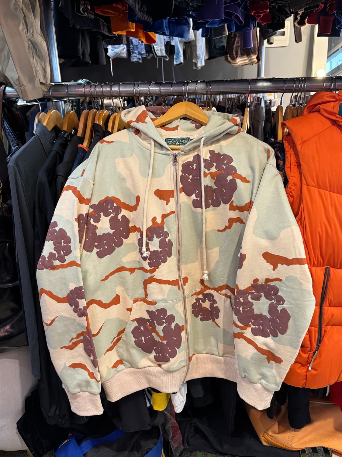 데님 티어스 후드집업 상품이미지7