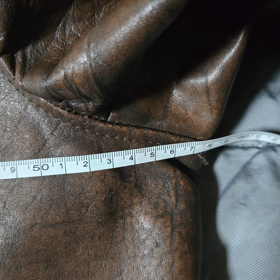 Lesco leather 빈티지 카페레이서 가죽자켓 상품이미지4