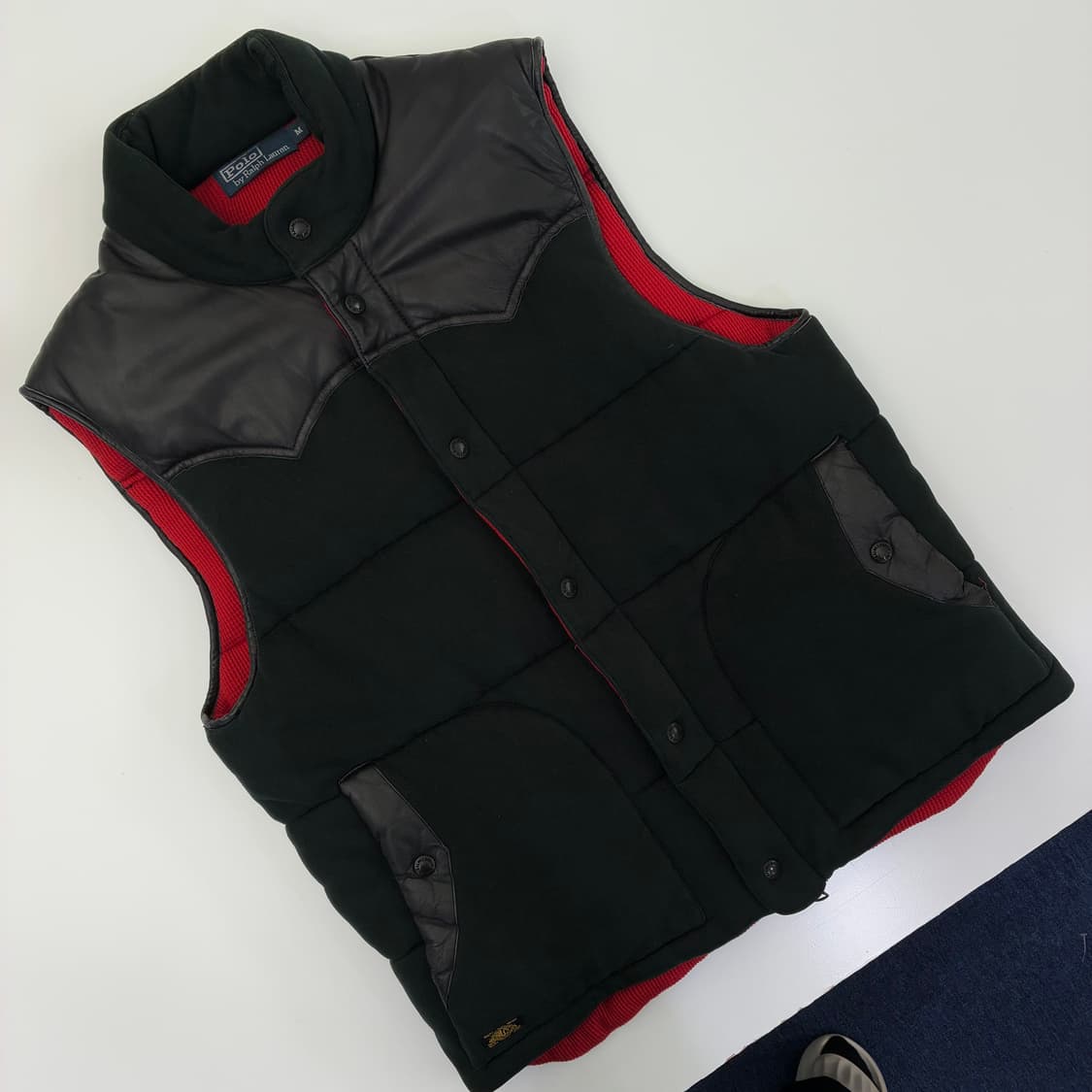 Polo  폴로 랄프로렌 레더 웨스턴요크 베스트 상품이미지2