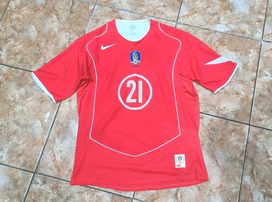 나이키 04 06 대한민국 축구 국대 박지성 리미티드 에디션 축구져지 상품이미지1