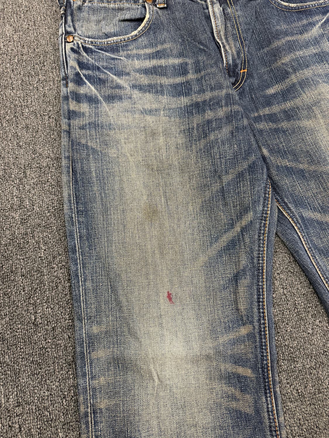 33) 랭글러 빈티지 워싱 데님팬츠 상품이미지3
