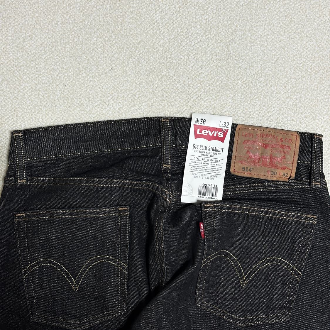 리바이스 514 슬림 스트레이트 데님 팬츠 상품이미지4