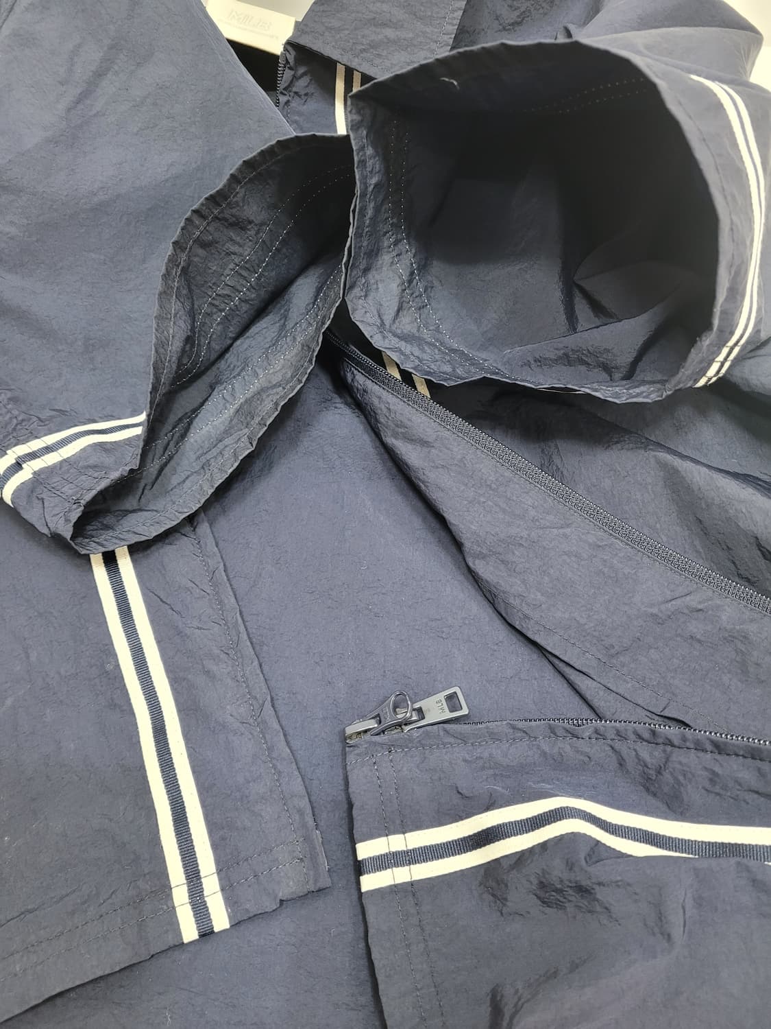 MLB 뉴욕양키즈 나일론 쉘 베이스볼 집업 자켓 / 남 105 네이비
 상품이미지6