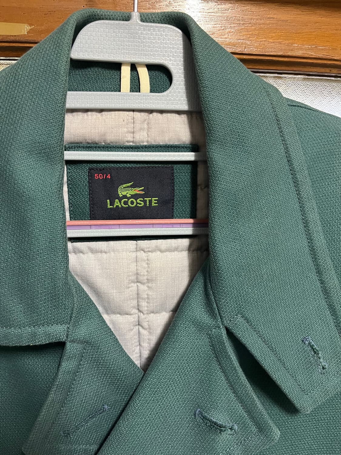 [희귀 디자인/컨디션 최상] 라코스테 남성 더블 피코트 (95사이즈) 상품이미지4