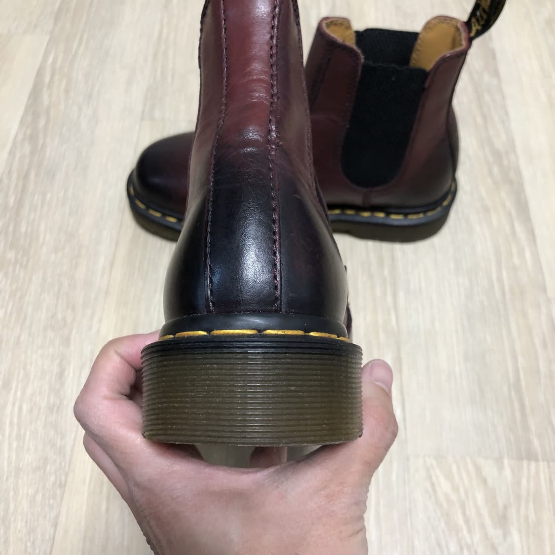(220) 닥터마틴 Dr.martens 2976 첼시 부츠 체리 레드 블 상품이미지4