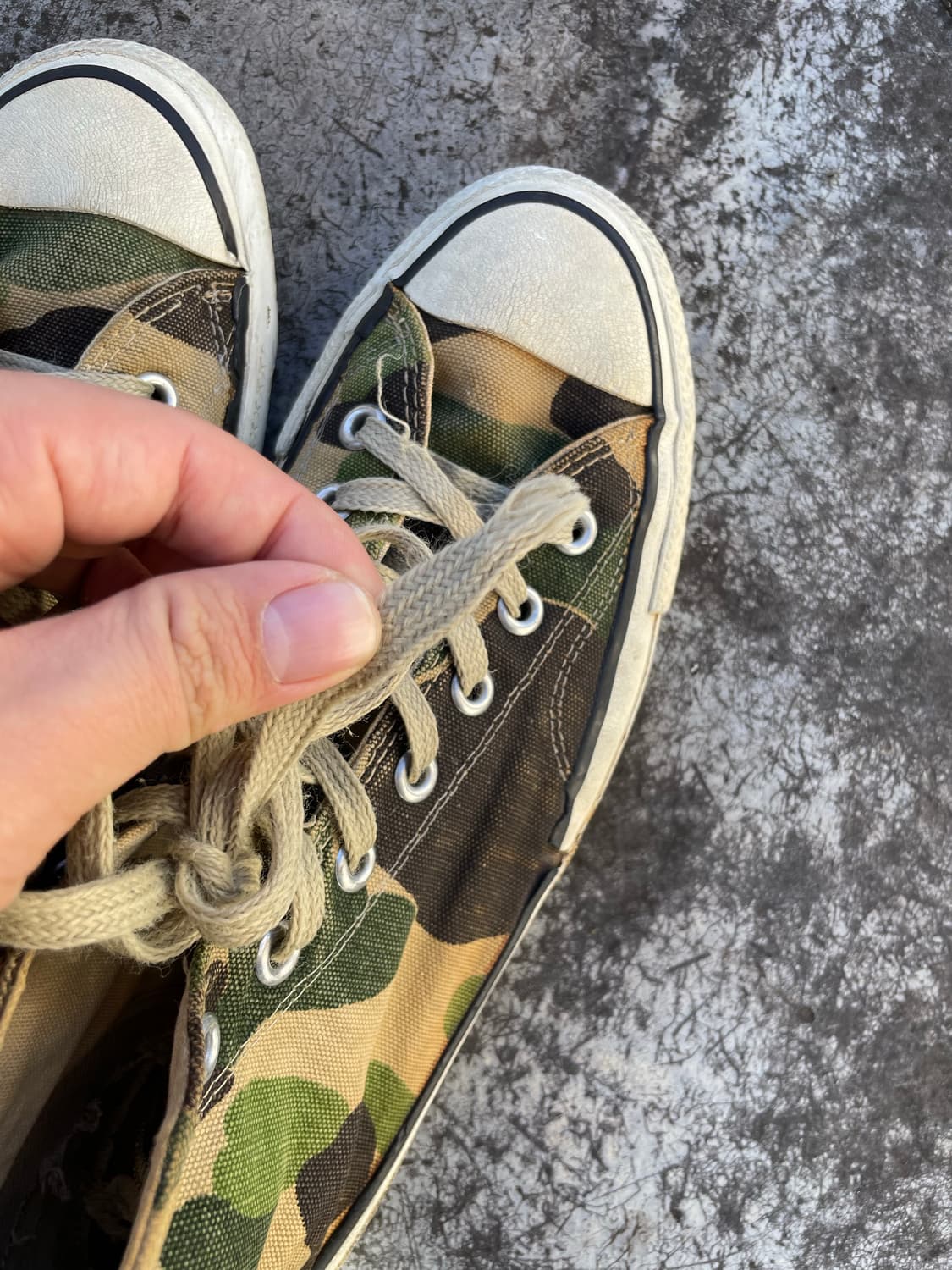 80s 빈티지 컨버스 83카모 오리지널 상품이미지5