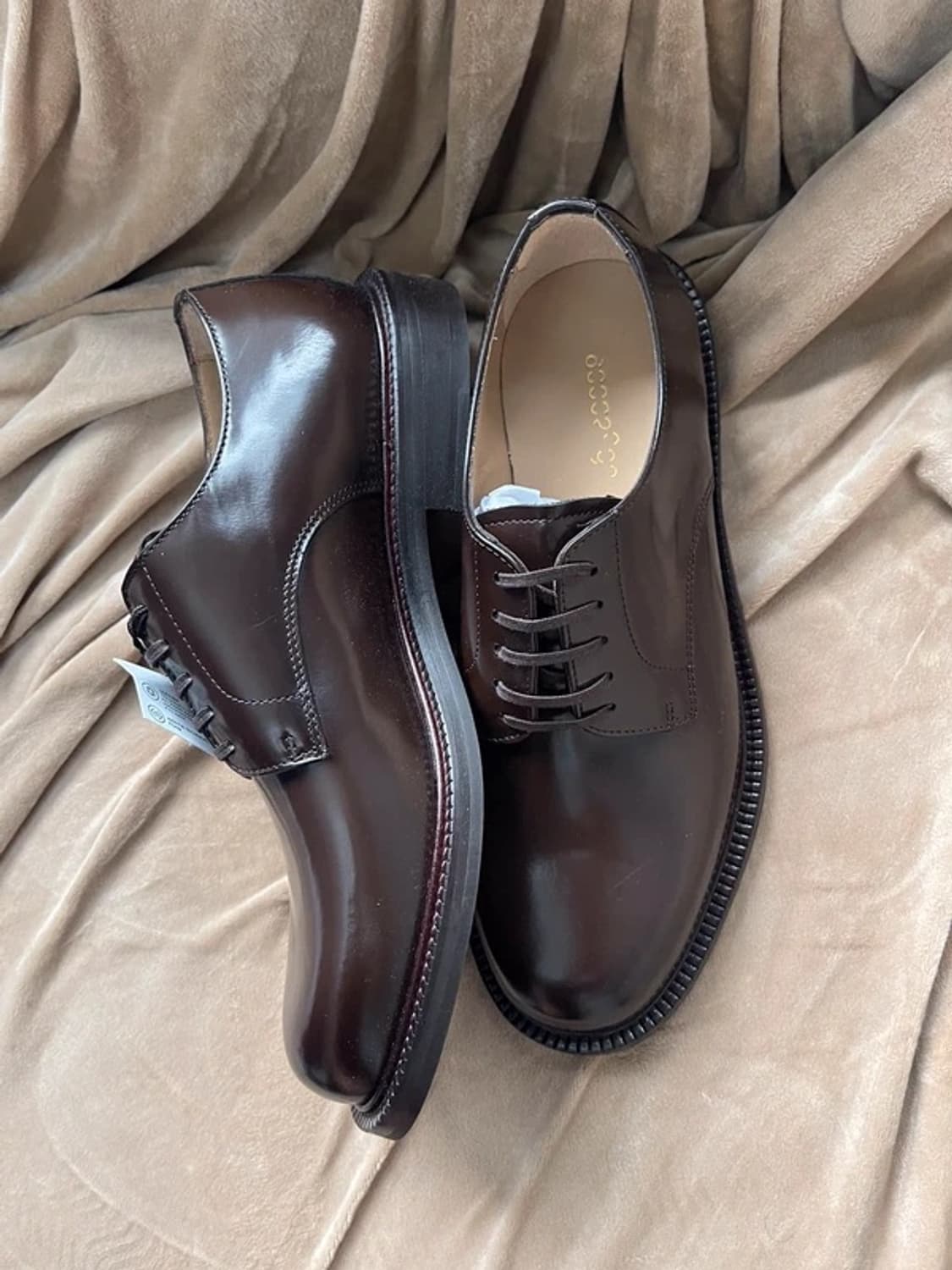 자라 오리진 포멀 슈즈  구두 로퍼 브라운 상품이미지3