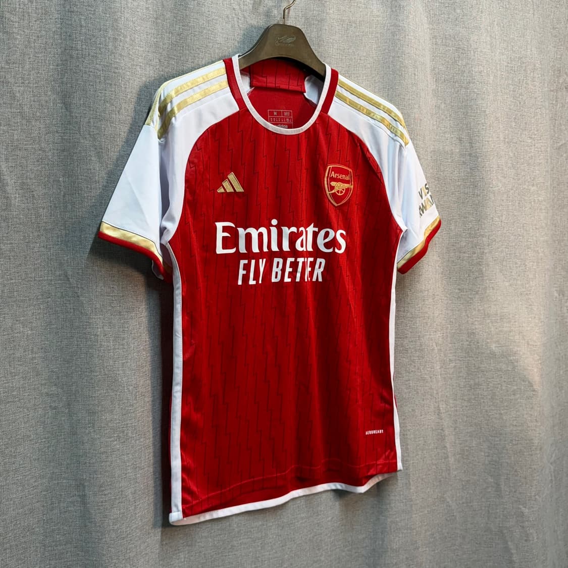 [M] 아디다스 아스날 23-24 홈 반팔 유니폼 정품 상품이미지2