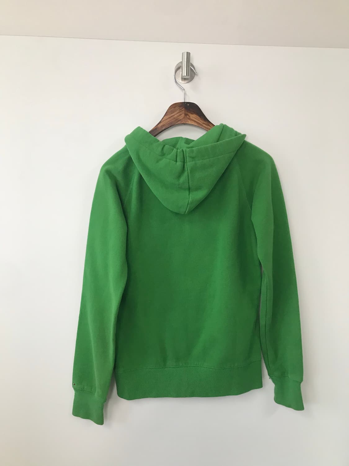 타미힐피거 자수로고 그린 후드집업 상품이미지3