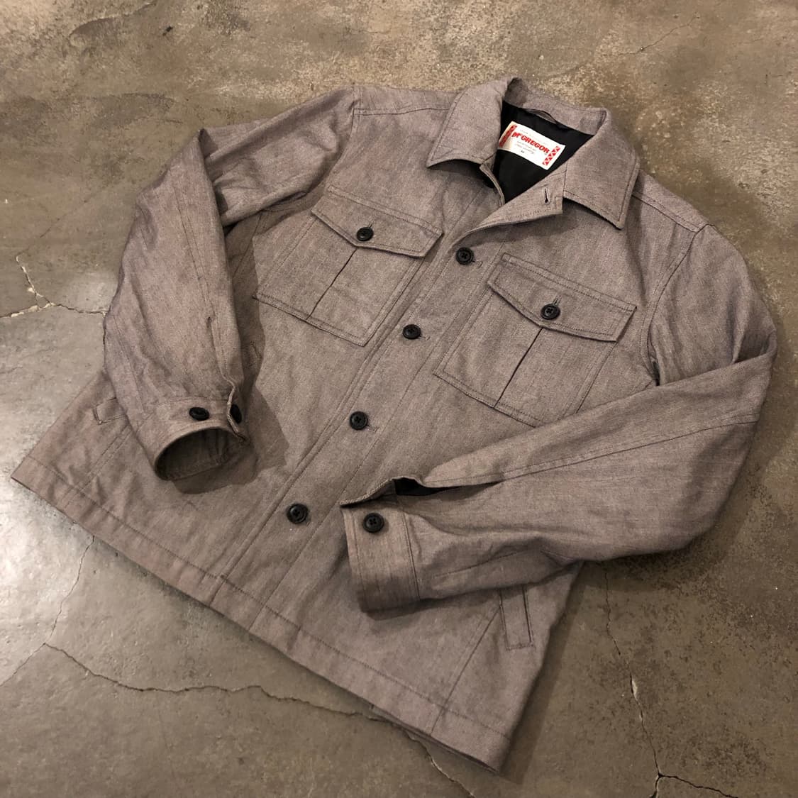 Mcgregor Pocket Button Jacket 상품이미지1