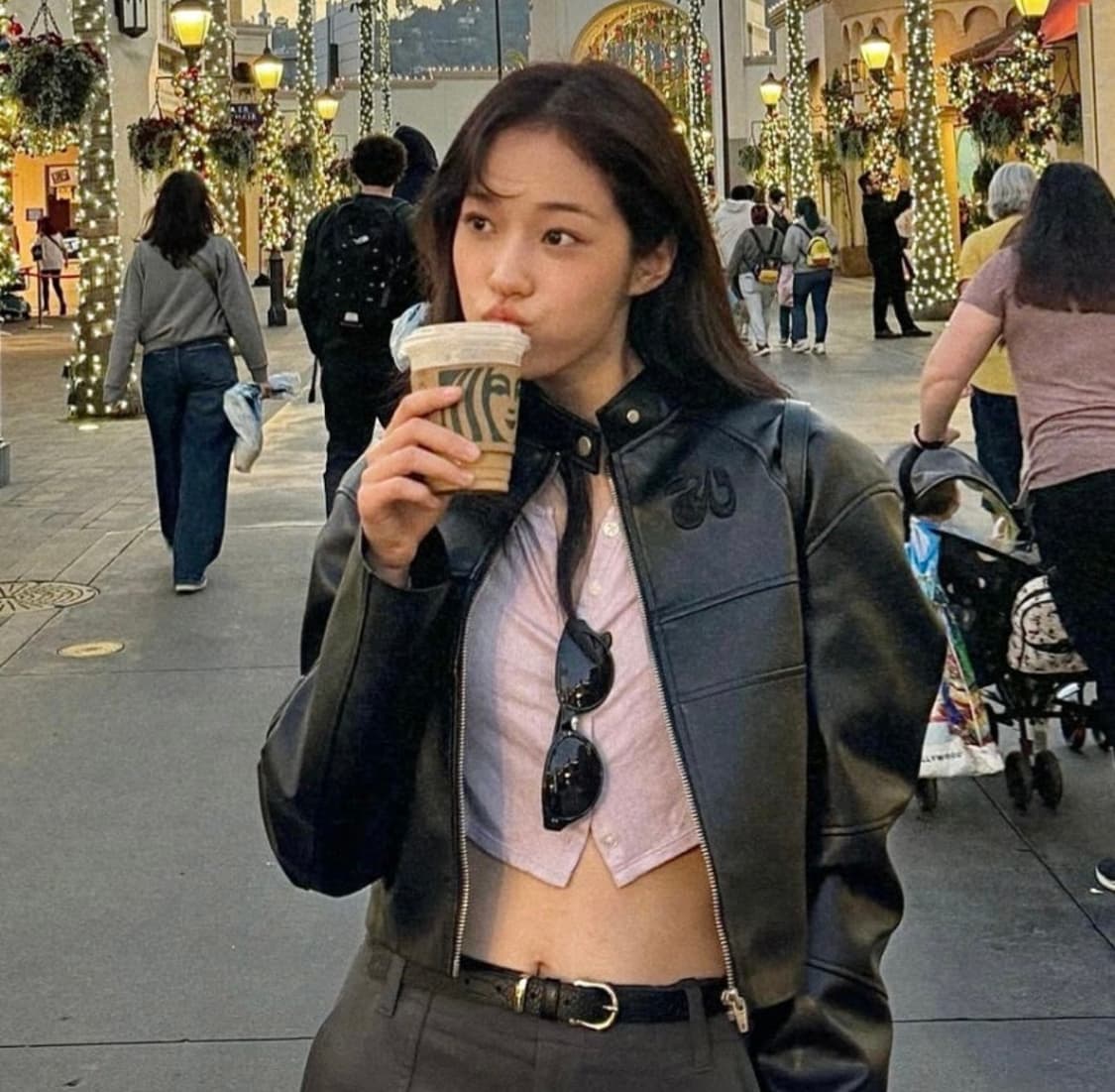 엔써이즈예스 레더자켓 상품이미지1