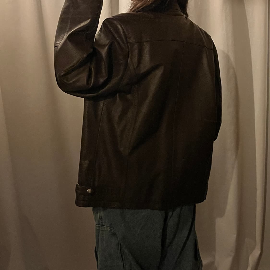 DAYSON 양가죽 자켓 브라운 상품이미지3