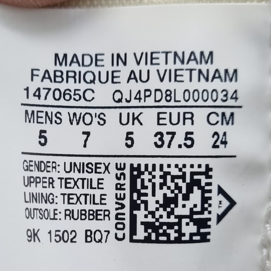 컨버스 척테일러 여성하이탑240  상품이미지6