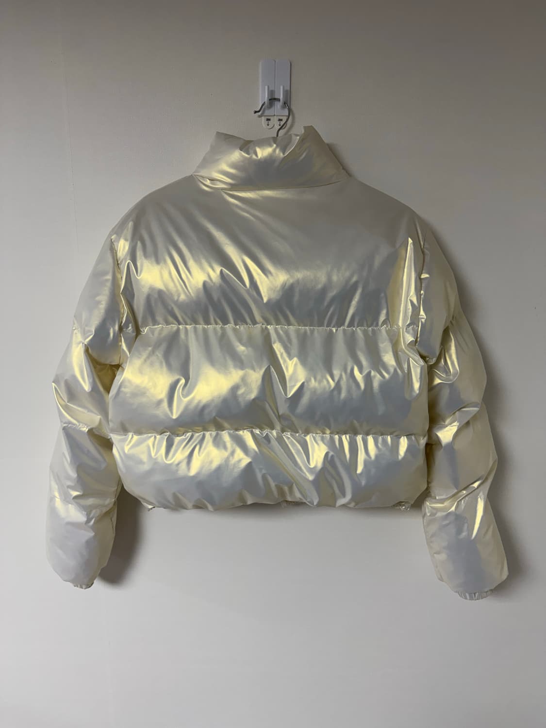 F) 펄 크롭패딩 상품이미지2