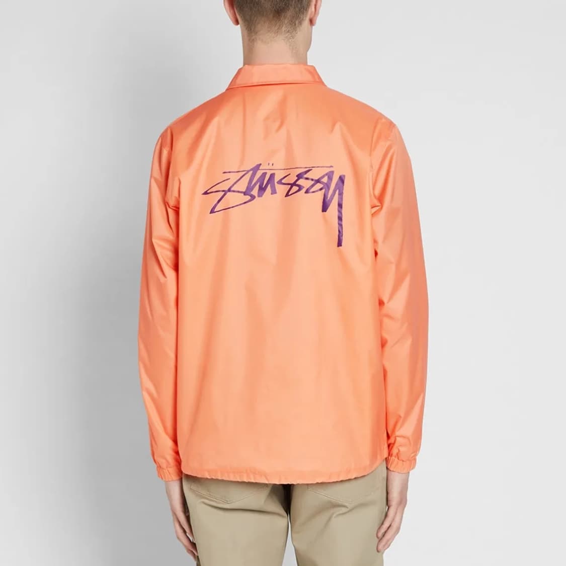 스투시 섬머 코치 자켓 피치 m 정품 상품이미지3