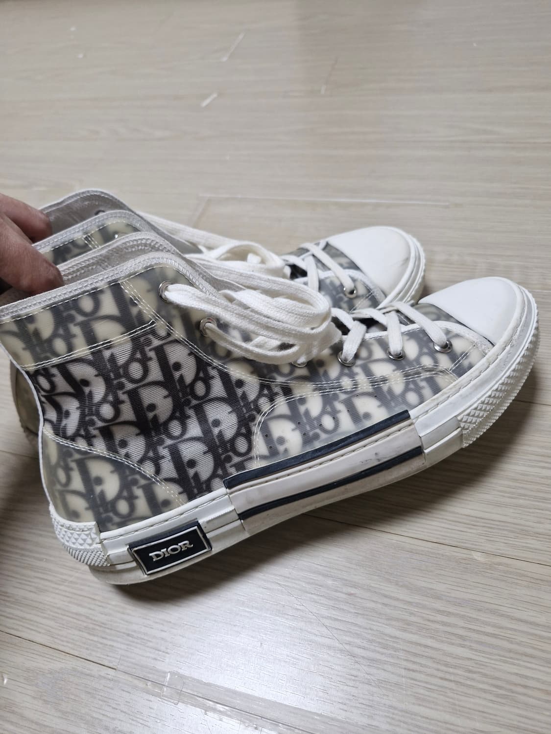 [44] 디올 오블리크 b23 하이탑 백화점 구매 정품 상품이미지4