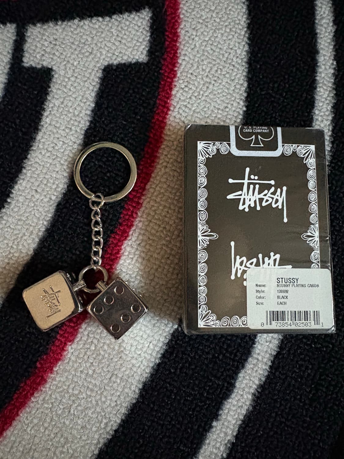 스투시 메탈 다이슨 키링 , 스투시 플레임카드  상품이미지2