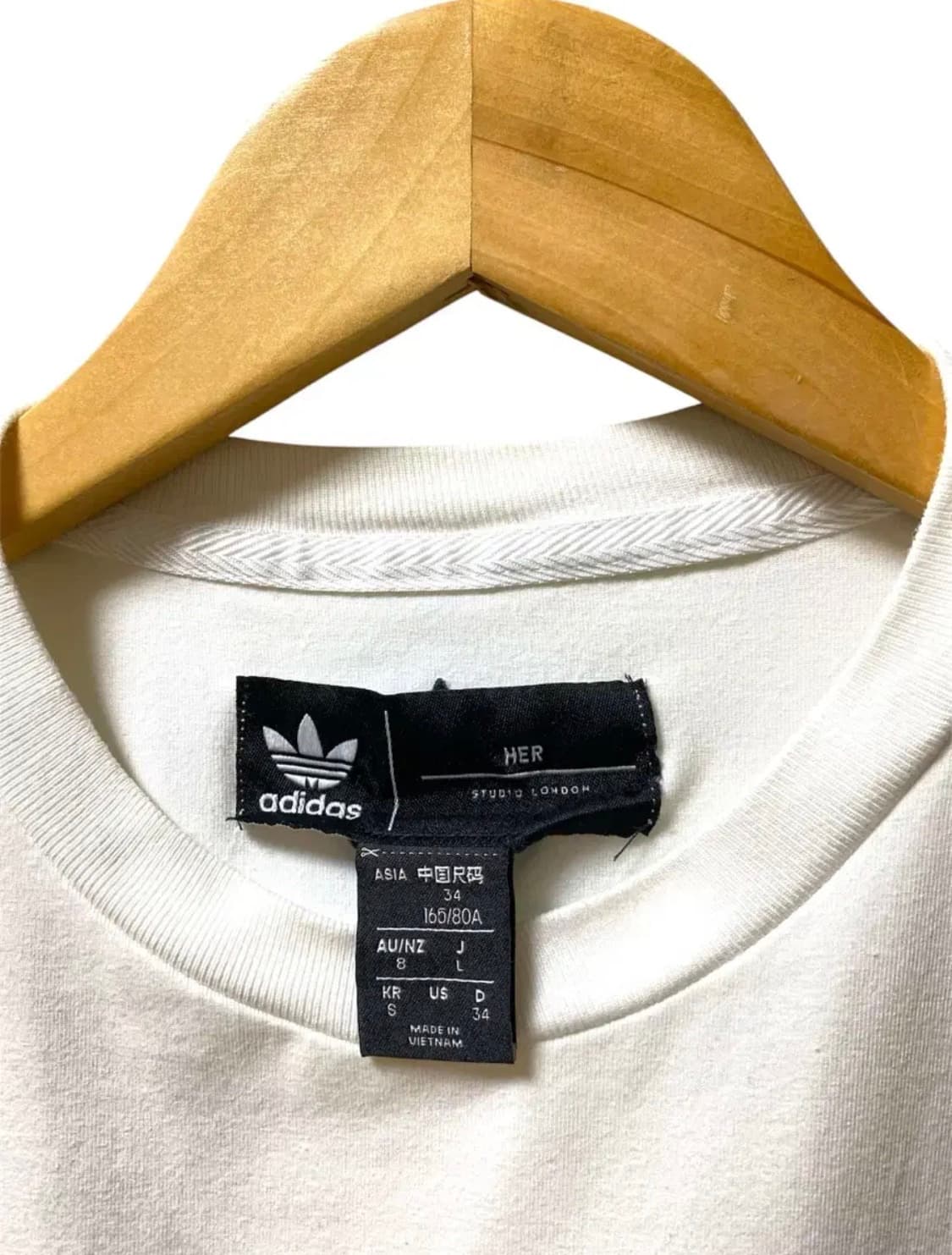 아디다스 X HER Studio London 플라워 반팔티 S 상품이미지6